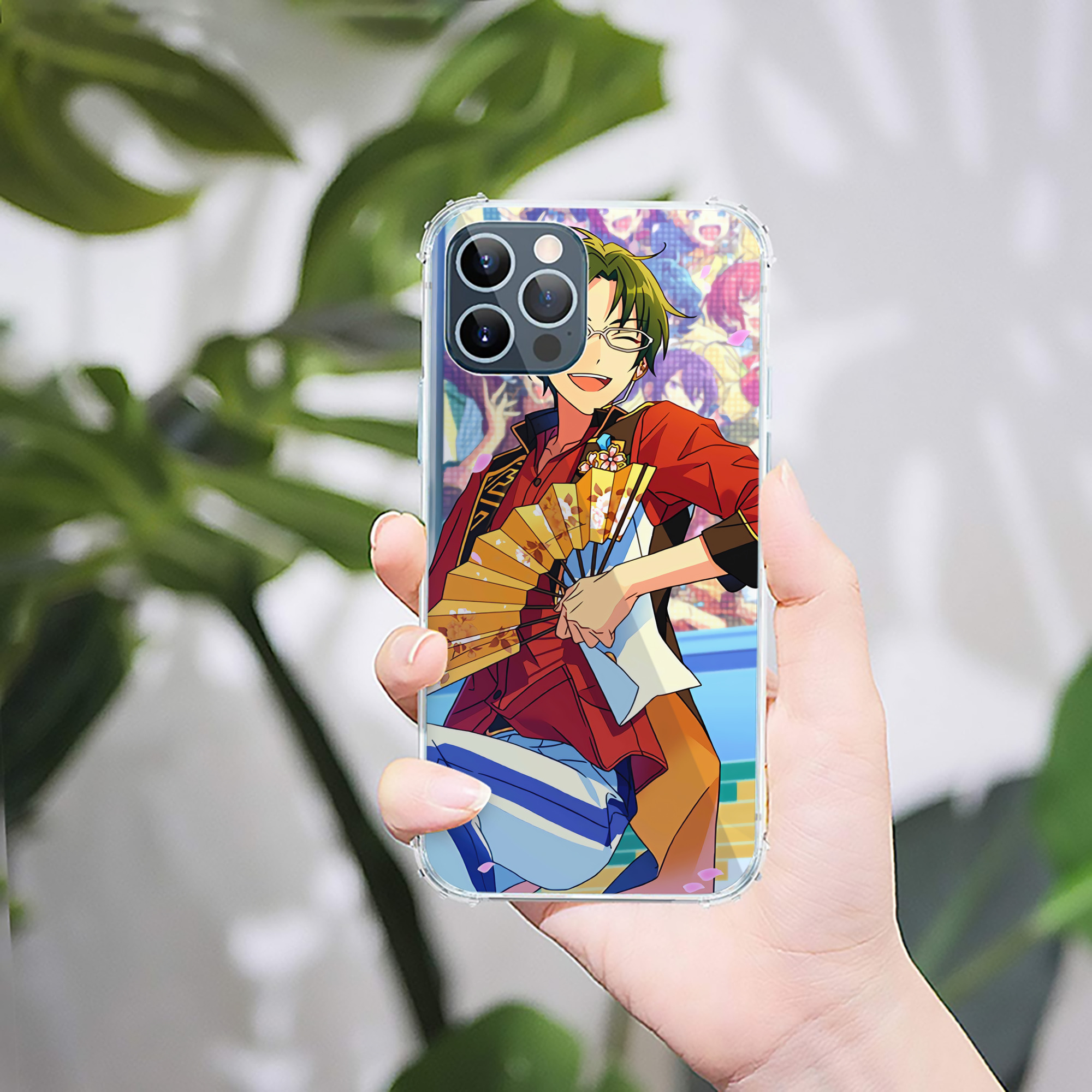 （画像用） あんさんぶるスターズ! Ensemble Stars 【iPhone 12シリーズ対応】透明スマホケース（クリアソフトケース）